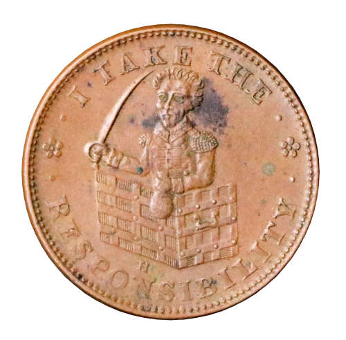 Token: Scovill Manufacturing Company of Waterbury, Connecticut, USA circa 1837