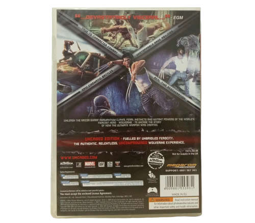 X-Men Origins Wolverine - Uncaged Edition PC (DvD)