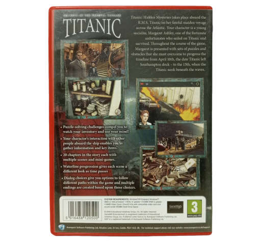 Titanic - Secrets of the Fateful Voyage PC (DVD)