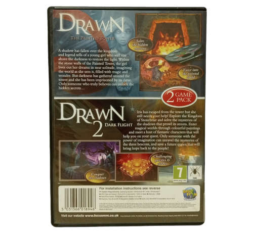 The Hidden Mystery Collectives: Drawn 1 and 2 PC (CD)
