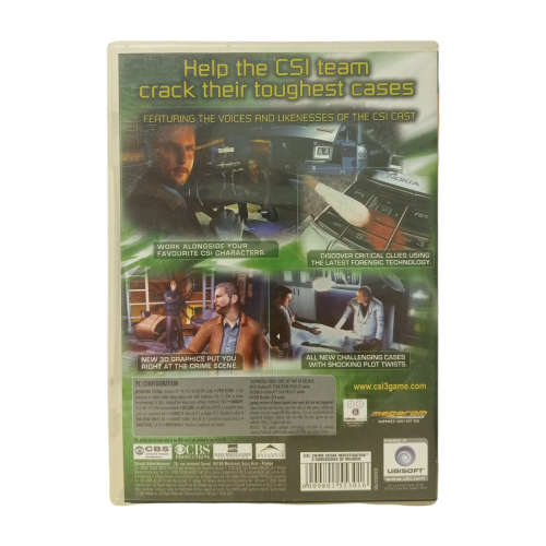 CSI: Crime Scene Investigation - 3 Dimensions of Murder PC (DVD)