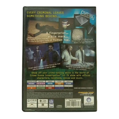 CSI: Crime Scene Investigation - Dark Motives PC (DVD)