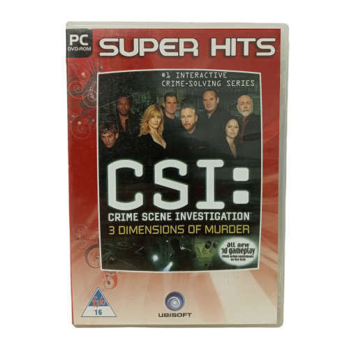 CSI: Crime Scene Investigation - 3 Dimensions of Murder PC (DVD)