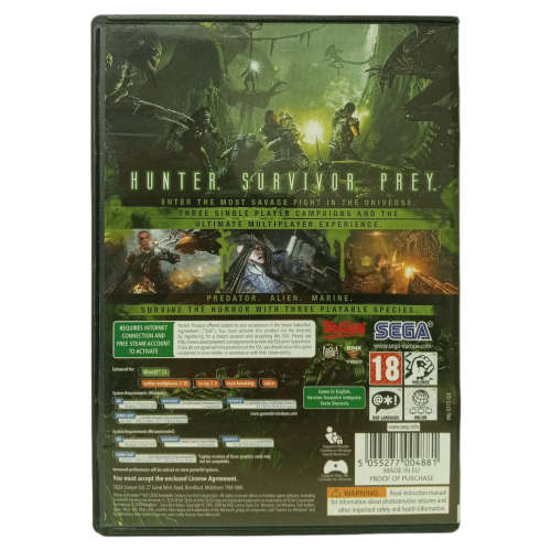 Aliens vs Predators PC (DVD)