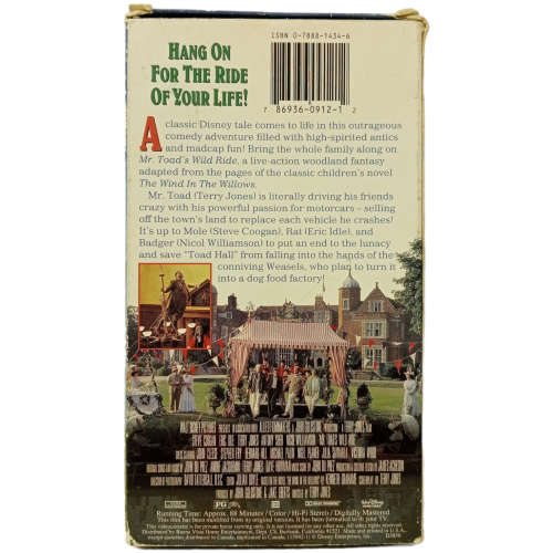 Mr Toad`s Wild Ride, Compact VHS