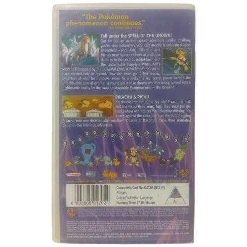 Pokemon 3 VHS