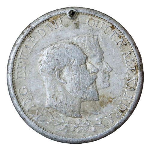 1902 South Africa Cape Colony, Coronation of King Edward VII and Queen Alexandra: Cradock, Medallion
