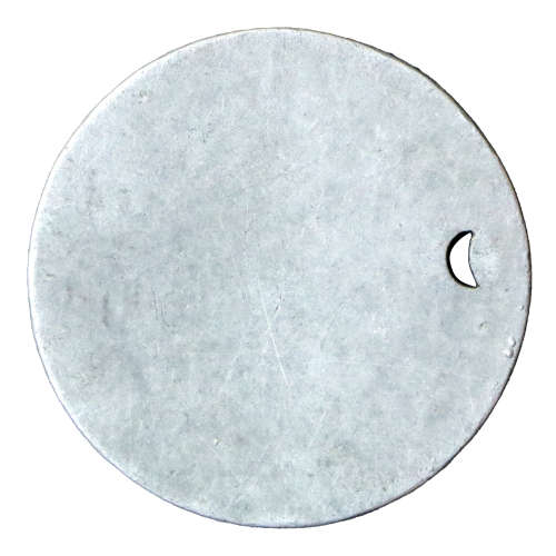 De Beers Mining Ltd Store Token 2/6 , Punched Dumbell, Bultfontein (Springbok, Incuse)