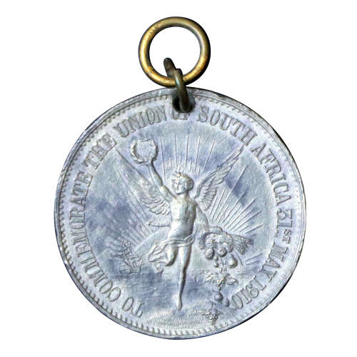 1910 Formation of the Union of South Africa Medallion (Pewter)