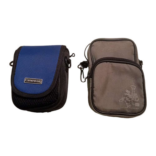 Lot of 2 x working Binoculars: K-Way 10x25 & Tasco 8x21 Essentials Compact Binoculars (Black).
