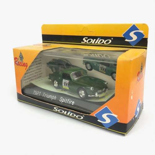 Solido 1/43 Metal Die Cast 1921 Triumph Spitfire & Triumph Spitfire 1962-1980 Roadtests, R.M. Clarke
