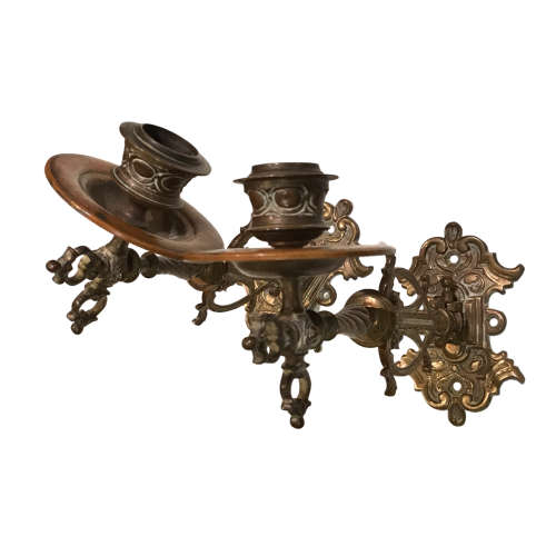 2 Really Detailed Vintage Candle Sconces
