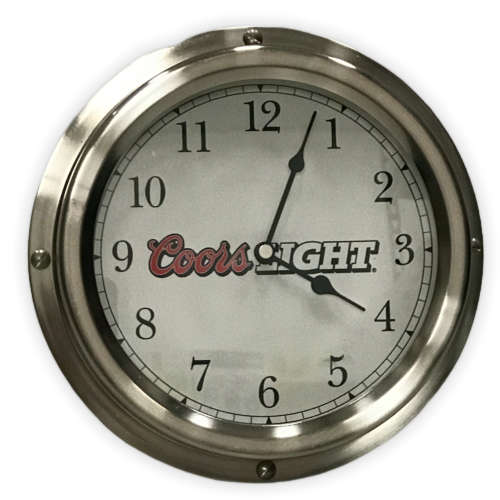 Coors Light Clock