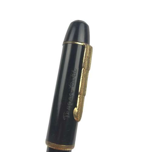 Tropen 14ct Gold Fountain Pen, `14K 585` - missing base cap