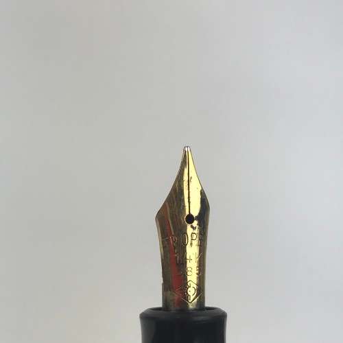 Tropen 14ct Gold Fountain Pen, `14K 585` - missing base cap