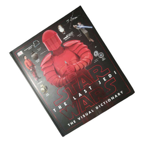 Star Wars The Last Jedi- The Visual Dictionary 2017 Hardcover w/o Dustjacket