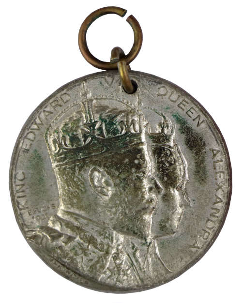 1902 South Africa Cape Colony: Coronation of King Edward VII and Queen Alexandra: Cape Town, White M