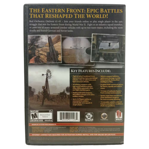 Red Orchestra - Ostfront 41-45 PC (CD)