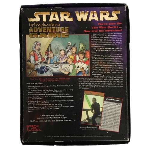 1997 Star Wars Introductory Role Playing Adventure Game (Market Value $200)