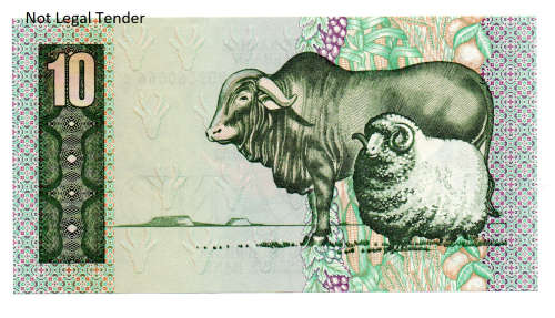 1990 South Africa C L Stals Type 16, First Issue R10