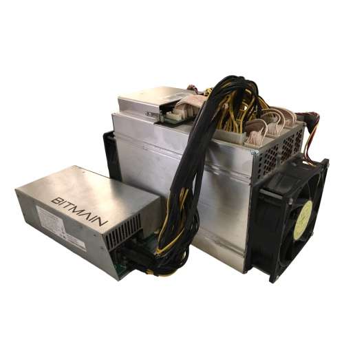 BITMAIN AntMiner D3 Crypto Miner, Powers on and does power cycles, no fault lights, with power suppl