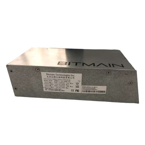 BITMAIN AntMiner D3 Crypto Miner, Powers on and does power cycles, no fault lights, with power suppl