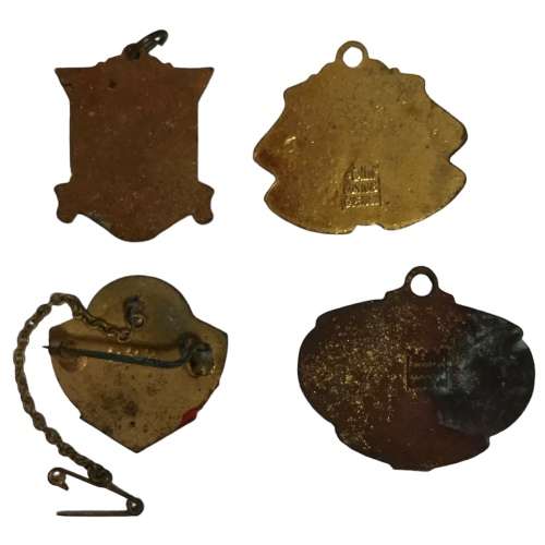 Lot of 4 x 1947-62 South African Turf Club Badges