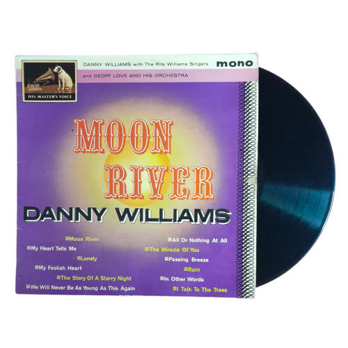 1961 Danny Williams  Moon River And Other Titles - Vinyl, 12`, 33 RPM - Pop - Very Good Plus - With