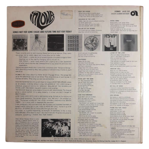 1971 The Medical Mission Sisters  In Love - Vinyl, 12`, 33 RPM - Rock - Good - With Cover