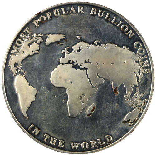 2006, `Krugerrand - Most Popular Bullion Coins In The World` Medallion, Nickel