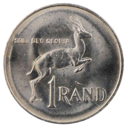 Error 1985 South Africa Nickel R1, Die Transfer i.e. Progressive Indirect Design Transfer (Also know