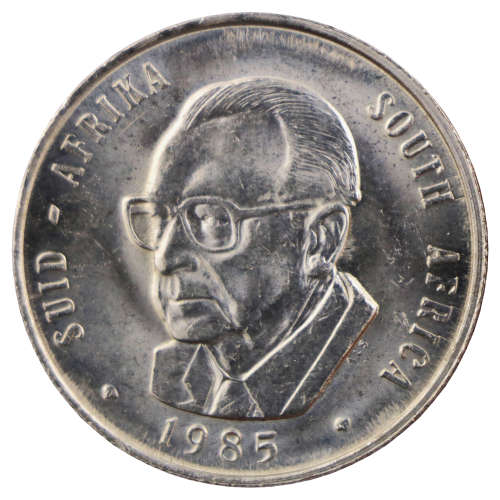 Error 1985 South Africa Nickel R1, Die Transfer i.e. Progressive Indirect Design Transfer (Also know