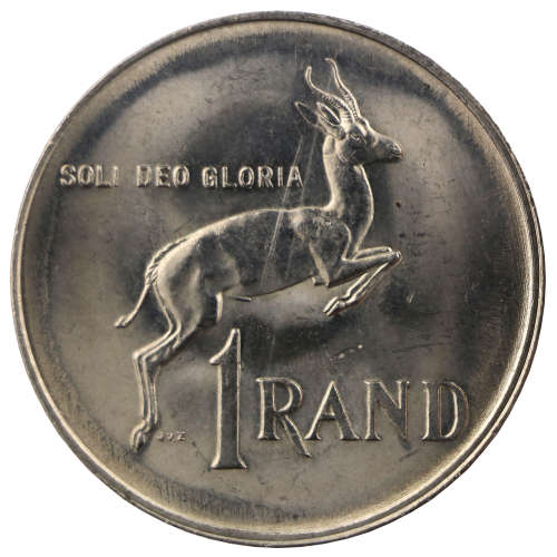 Error 1990 South Africa Nickel R1, Die Transfer i.e. Progressive Indirect Design Transfer (Also know