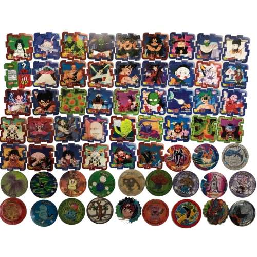 Bulk lot of Pokemon and Dragon Ball Z Tazos