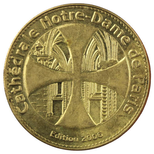 2006 France Notre Dame de Paris Token