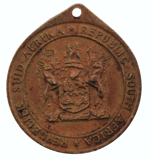 1961 Formation of the Republic of South Africa Medallion Bronze