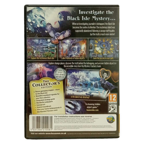Mystery Trackers - Black Isle, Hidden Object Game PC (DvD)