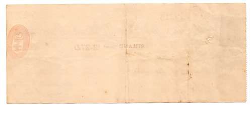 1957 The Standard Bank of South Africa Cheque, Strand Cape, 12 Pounds with Chairman, secretary and T