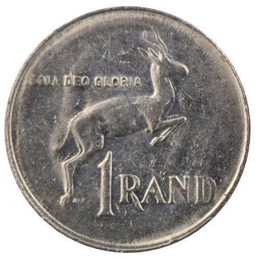 Error 1985 South Africa Nickel R1, Die Transfer i.e. Progressive Indirect Design Transfer (Also know