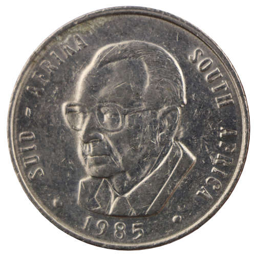 Error 1985 South Africa Nickel R1, Die Transfer i.e. Progressive Indirect Design Transfer (Also know