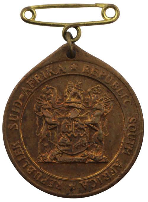 1961 Formation of the Republic of South Africa Medallion Bronze