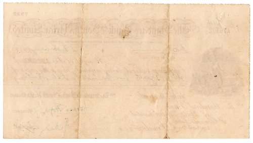 1948 [Large] The Standard Bank of South Africa Limited 10 Pound Cheque, Lombard St London