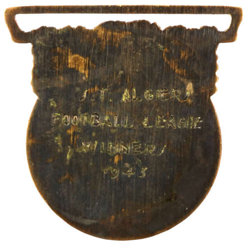 1914-18 France Bronze Grande Guerre Medal, altered reverse `S.T. Algiers Football League Winners 194