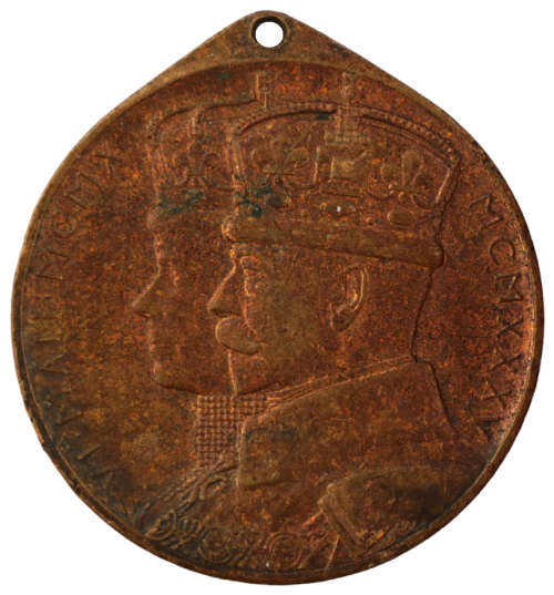 1935 South Africa King George V medallion