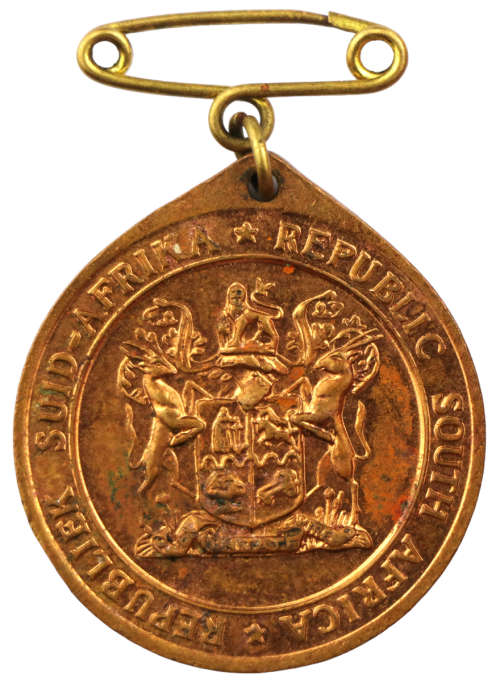 1961 Formation of the Republic of South Africa Bronze Medallion