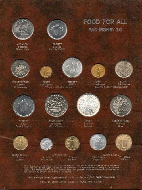 United Nations FAO Money Set 10