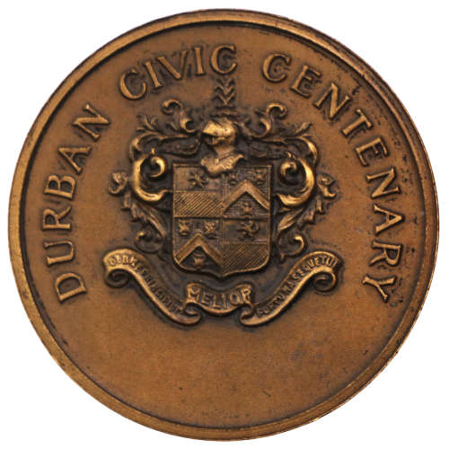 1954 Durban Civic Centenary Bronze Medallion