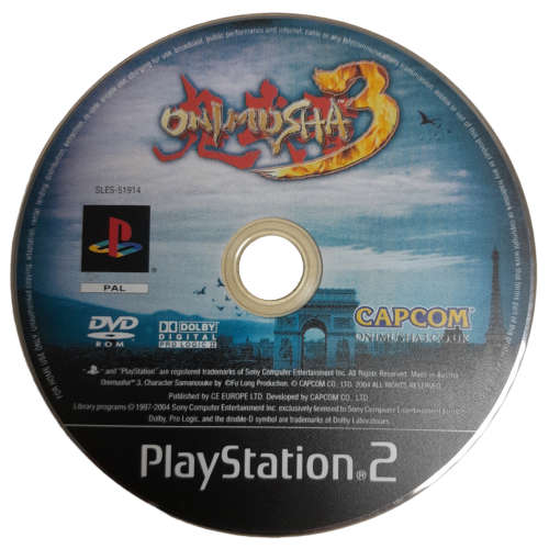 Onimusha 3 PlayStation 2 [Disc Only-Generic CD Case]