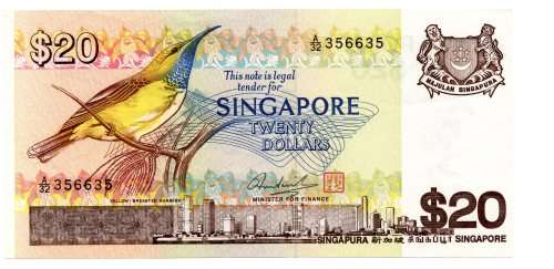 1979 Singapore $20 Pick#12