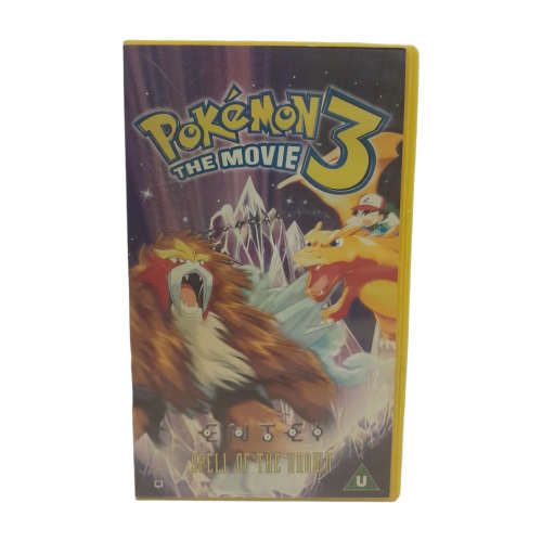 Pokemon 3 The Movie VHS